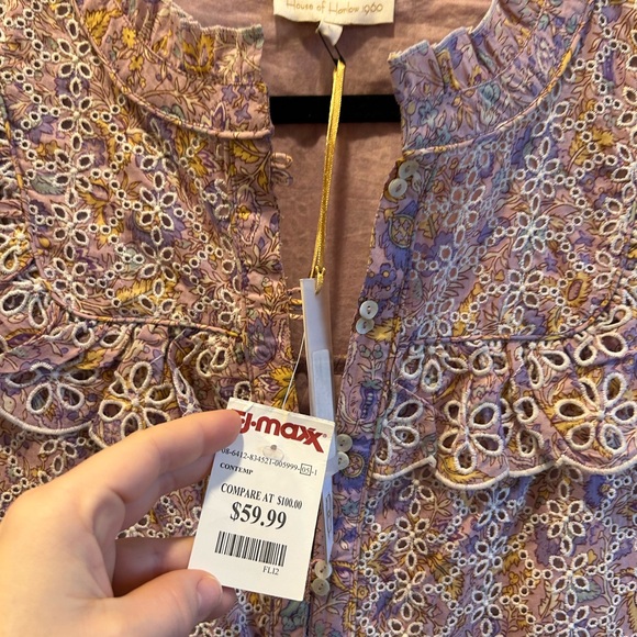 House of Harlow Ruffled Mini Dress NWT - Picture 4 of 4